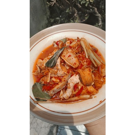 

Tulang Jambal 500gr Matah/Gongso/Kecombrang/Pedas asam manis