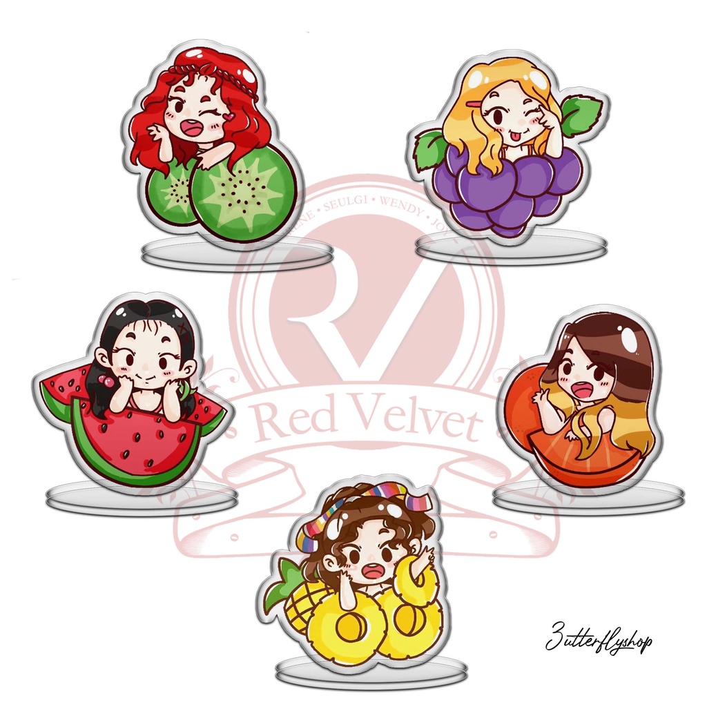 [STANDEE] RED VELVET COLLECTION irene joy wendy yeri seulgi akrilik fanart fanbase