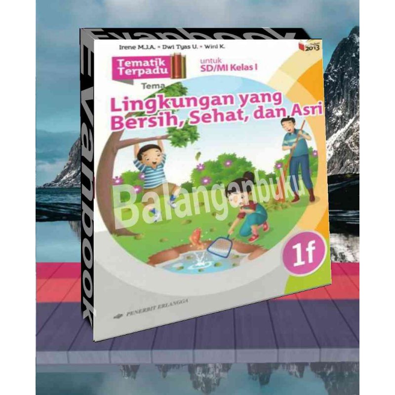 Buku Tematik 1f kelas 1 SD/Mi Erlangga