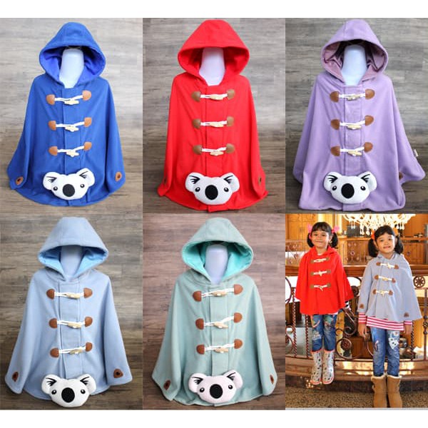 Cuddle Me Duffle Cape Jaket Anak