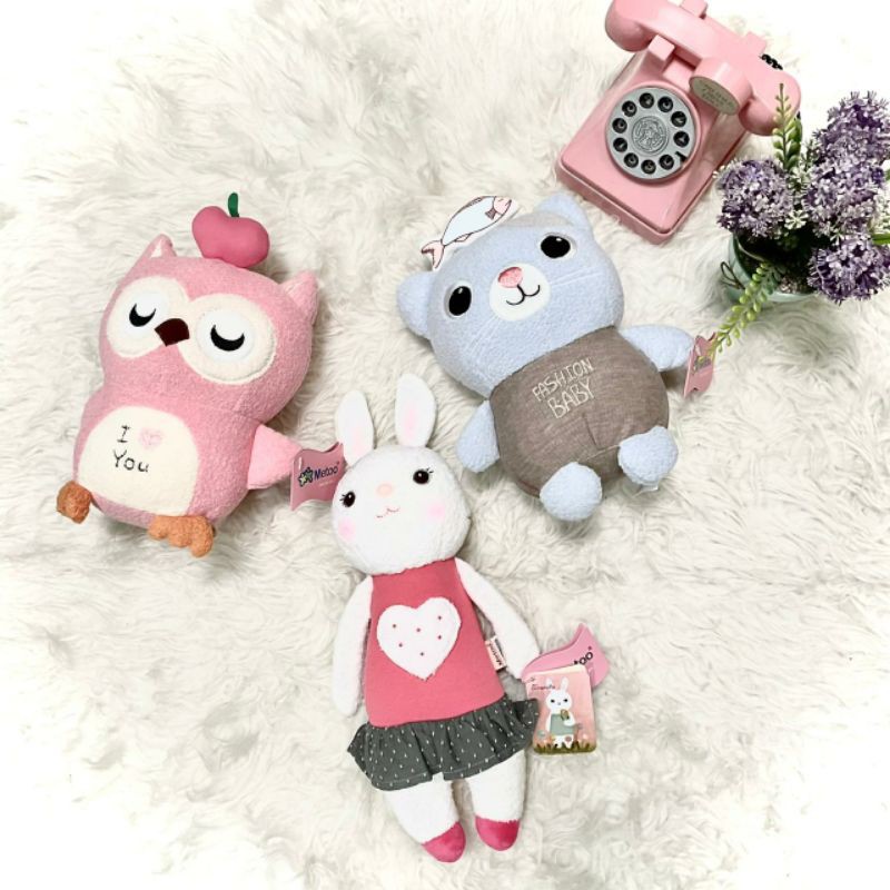BONEKA IMPORT METOO ANGELA ORIGINAL | TEDDY BEAR MINI 16CM