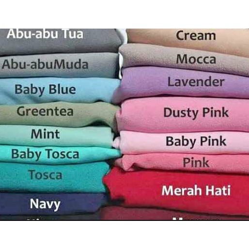 Cadar bandana anak 2lapis/Cadar anak 2layer bahan seruty