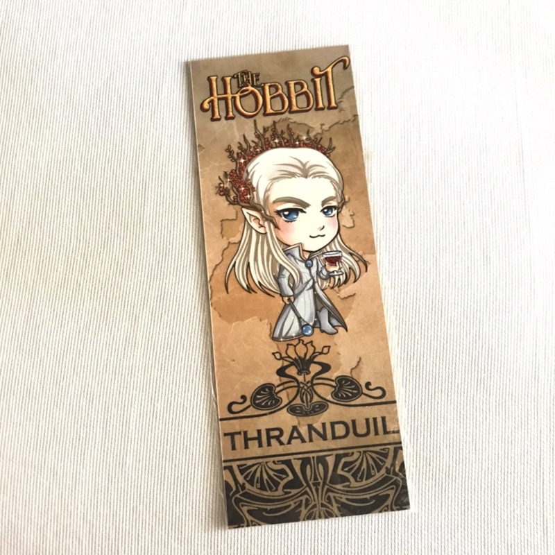 Pembatas Buku The Hobbit Thranduil The Hobbit Bookmark