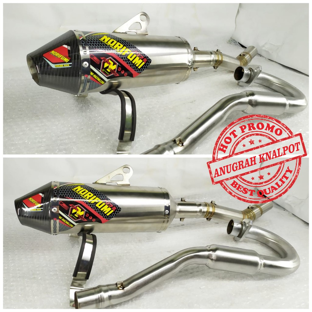 KNALPOT NORIFUMI CRF150L KNALPOT KLX BFSE KNALPOT DTRACKER KNALPOT TIGER TRAIL VIXION TRAIL