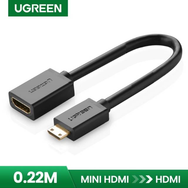 UGREEN Kabel MINI HDMI to HDMI Female 22cm