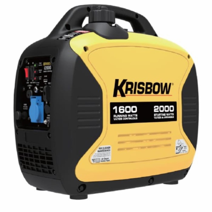 genset bensin KRISBOW 1PH 2000W SILENT ( TIDAK BISING )