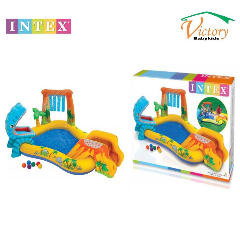 INTEX Kolam Renang Dinosaur Play Center 57444