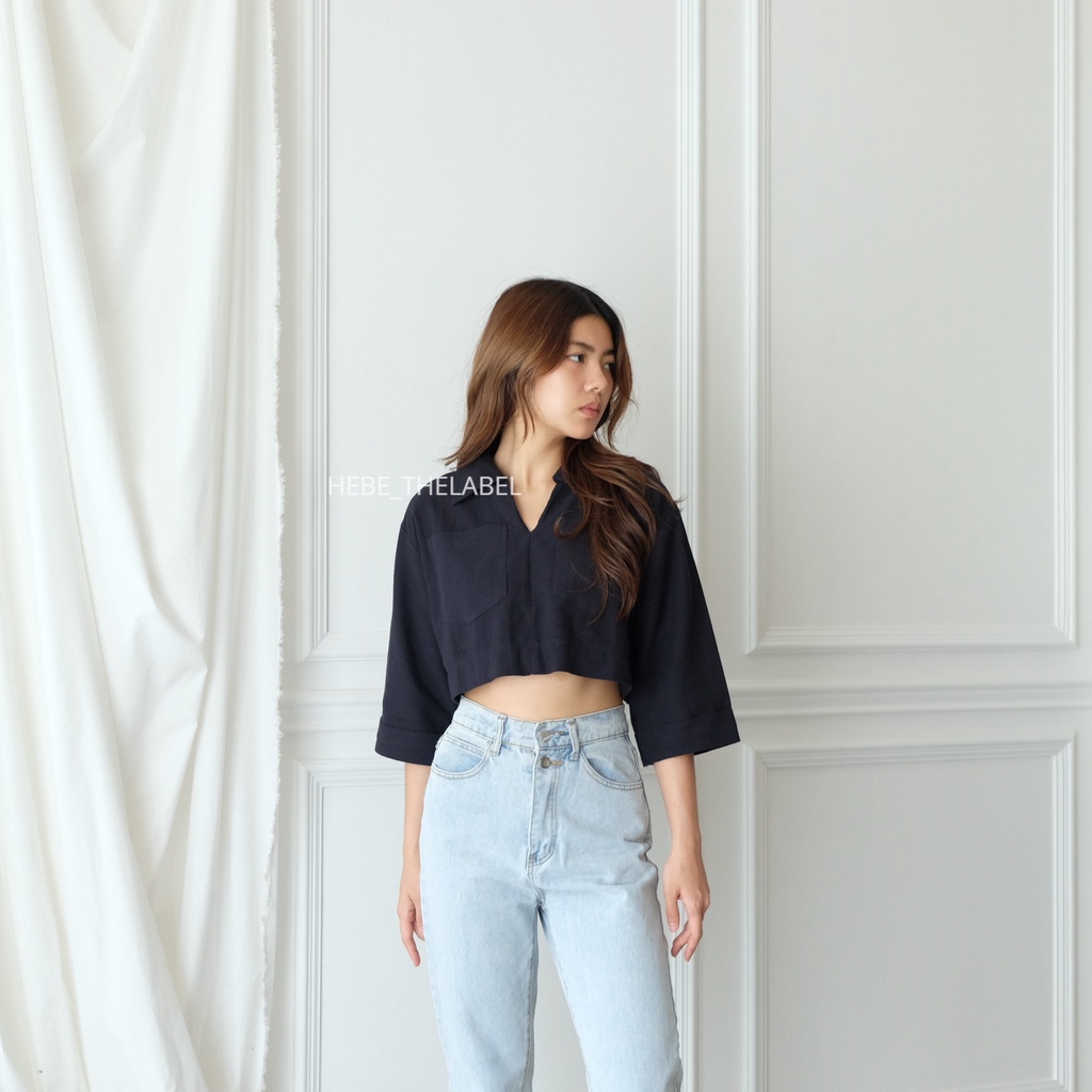 Florin Top - Crop Top Atasan Wanita