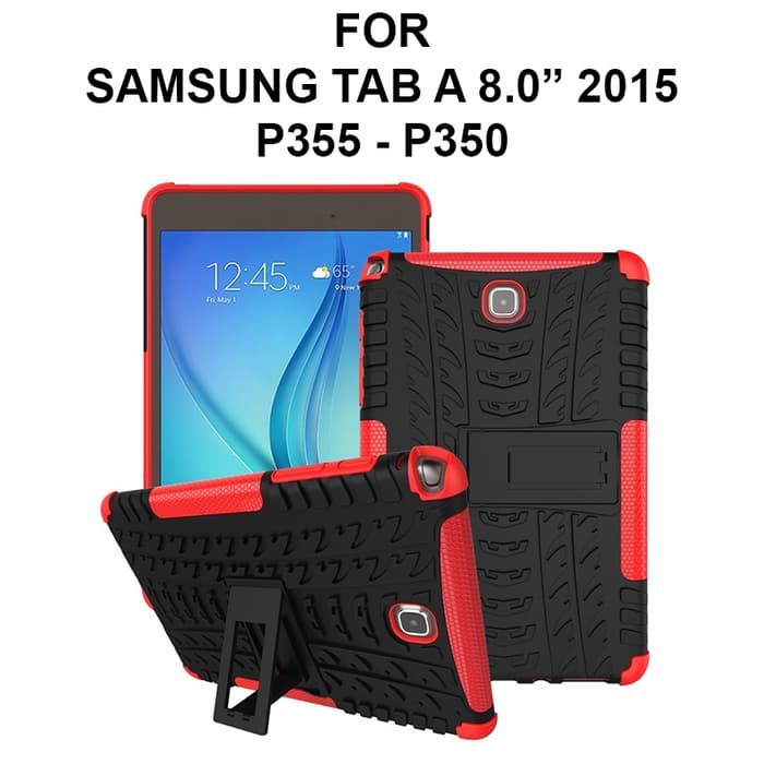 RUGGED ARMOR Case Samsung Tab A 8.0 Inch P355 T350 / case hp / soft case / hard case