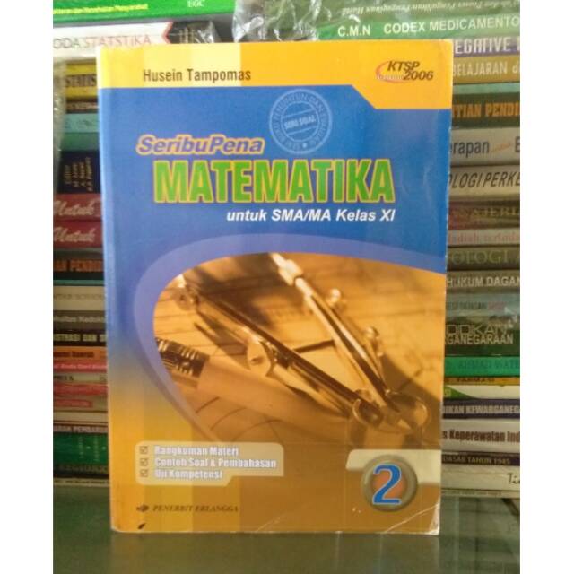 SeribuPena Matematika SMA Kelas 2 ktsp 2006 Erlangga