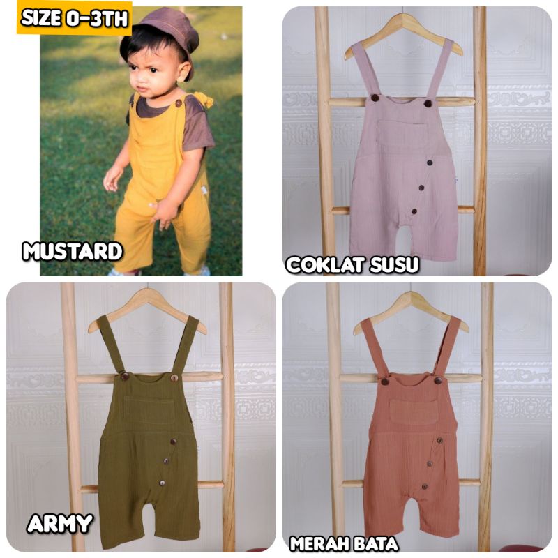 Overall Anak Bayi Usia 0 - 3 Tahun Jumpsuit Anak Laki laki dan Perempuan Baju Kodok Anak Bayi Usia 0-3 Tahun Jumpsuit Anak