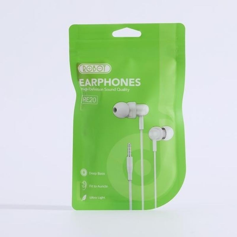 Handsfree ROBOT RE-20 DEEP BASS Handsfree ROBOT RE20 Earphone ROBOT RE-20 DEEP BASS ORIGINAL