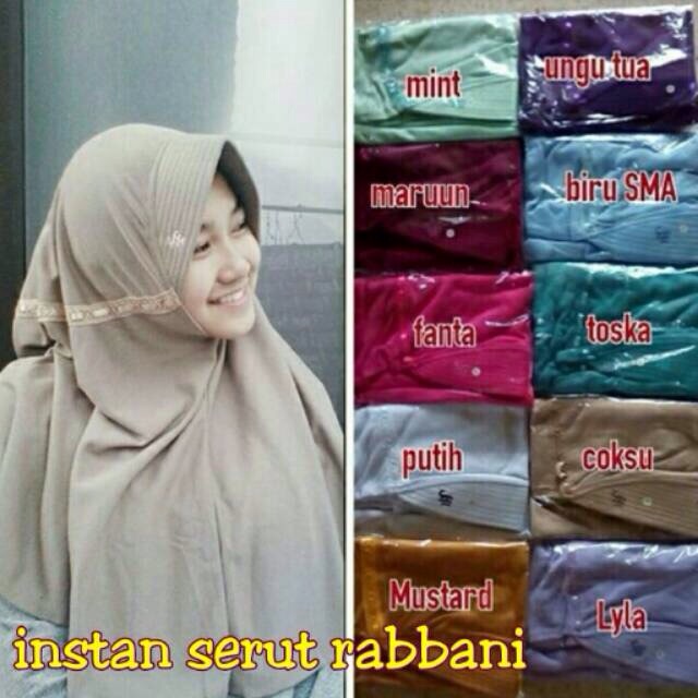 Jilbab Serut Rabbani