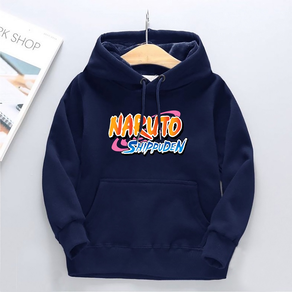 Hoodie Anak Laki Laki NARUTO Sweater Hoddie Umur 2 - 12 Tahun