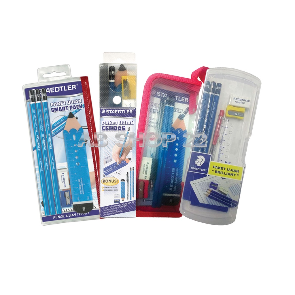 

Paket Ujian / Paket Alat Tulis Staedtler