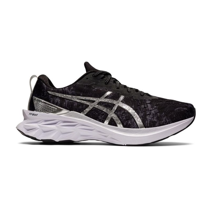 Asics Novablast 2 Platinum Womens Road Running Shoes - Carrier Grey/Pure Silver