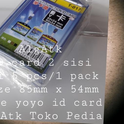 

❃ NAME TAG/ID CARD TANDA PENGENAL. 2 SISI T-017. ISI 5 PCS/BH. ✾
