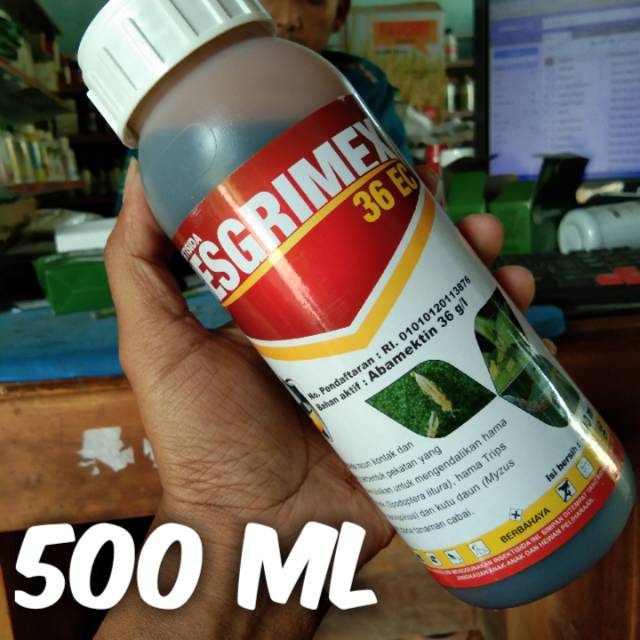 Insektisida abamektin besgrimex 36 EC kemasan 500 ml