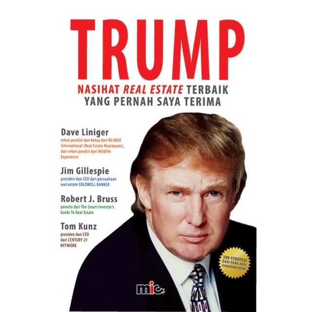 Buku Trump - Nasihat Real Estate Terbaik . Donald Trump