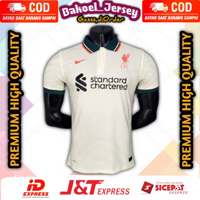 LB58 JERSEY BOLA LIVERPOOL AWAY PLAYER ISSUE NEW MUSIM 2021/2022