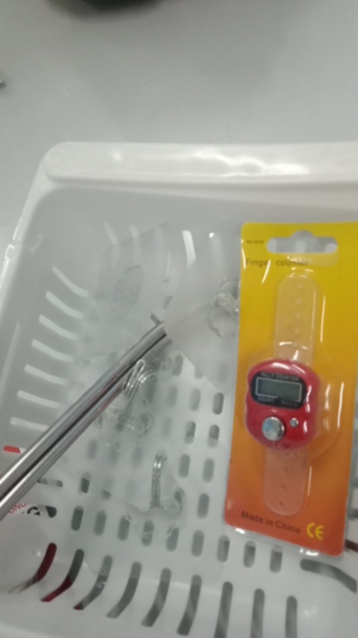 [1pcs] Gantungan Model Hook Perekat / Tempelan Dinding Transparan