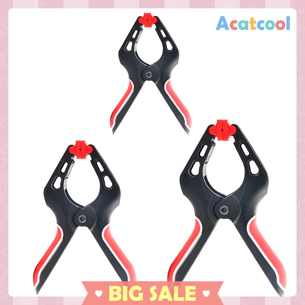 A-Shaped Woodworking Clamp Strong Grip Spring Clamp Wood Board Fixing Clip