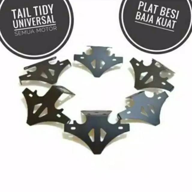 New Tail tidy Model R1 Ready Cbr150r,Cb150r,R15 v3,R15 v2,Gsx,Ninja250,R25,Cbr250rr &amp; Motor Lain Nya