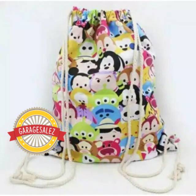Tsum Tsum Tas Serut Tas Sekolah Tsum Tsum