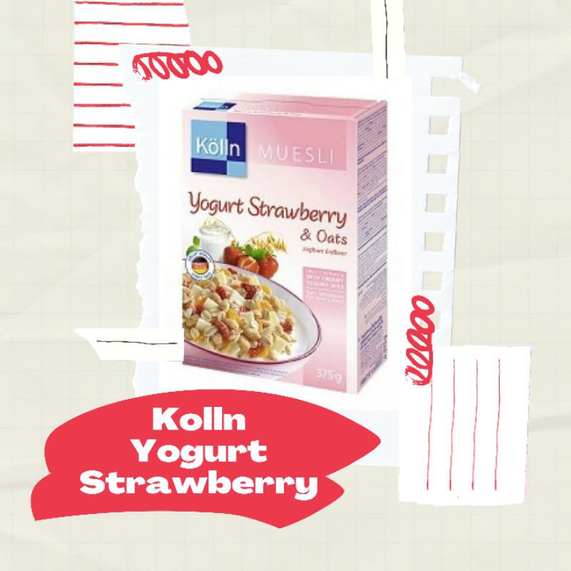

Kolln Muesli Yogurt Strawberry
