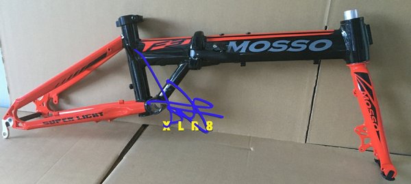 Frame Fork Mosso F3 ukuran 20 DISCBRAKE bukan element troy pikeS