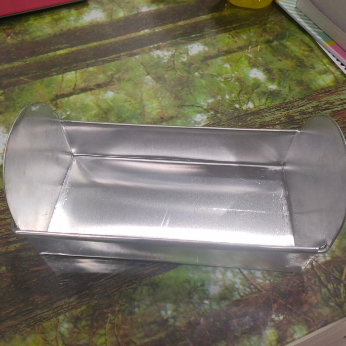 Loyang Cetakan Roti Sisir Tawar Aluminium 22x11x5cm