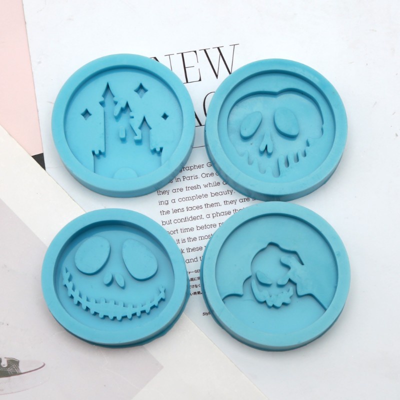 Glitter Halloween Expanding Phone Socket Silicone Mold Prop Mount Phone Holder Epoxy Resin Mold Cell Phone Bracket Casting Molds