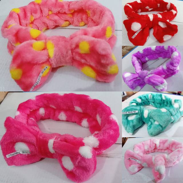 Bandana/Bando Rambut/Ikat rambut wanita/Fasion motif pita