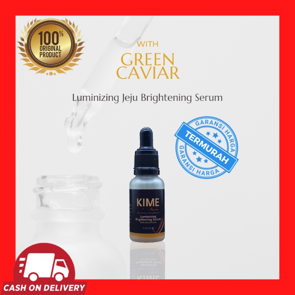 Paket Glowing KIME Skincare Original 100%-Brightening Serum
