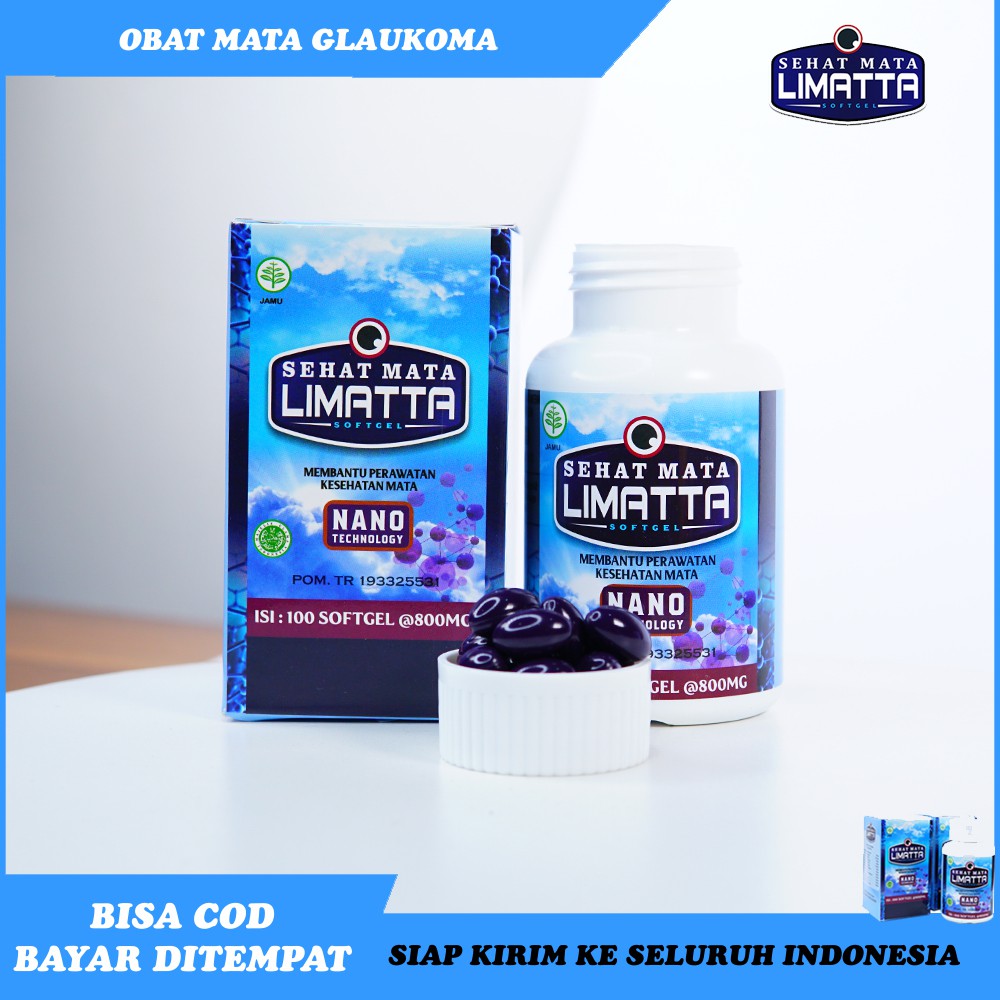 Obat Mata Glaukoma - Obat Mata Glukoma - Obat Syaraf Mata Rusak - Sehat Mata Limatta Original