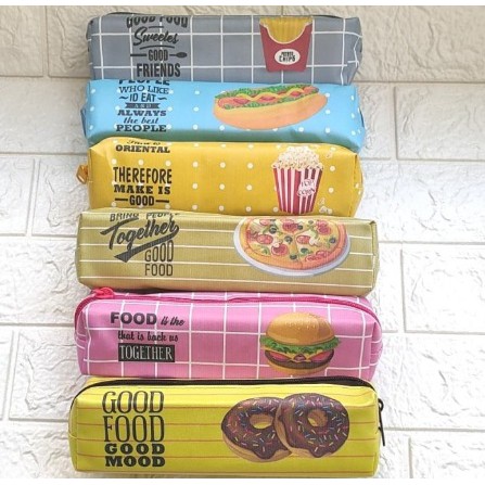 

Tempat pensil motif makanan
