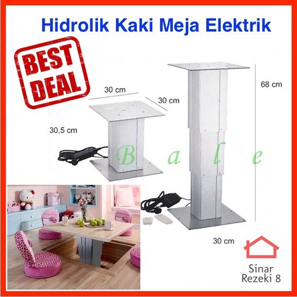 Hidrolik Kaki Meja Electric Elektrik