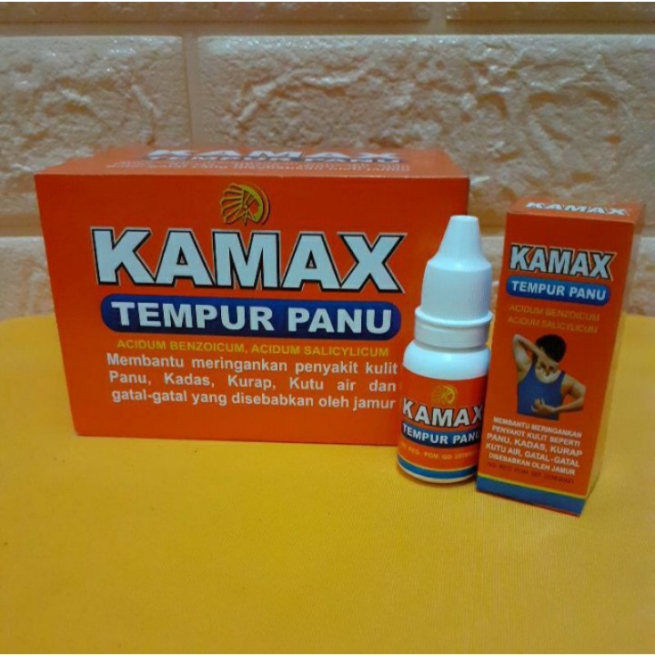 Kamax (Obat Panu,Kadas,Kurap Kutu Air Cair) 10ml