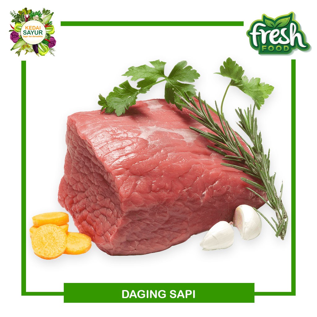 

Daging Sapi Segar Kualitas Premium 250 Gram - Gerai Sayur Daging Segar Depok