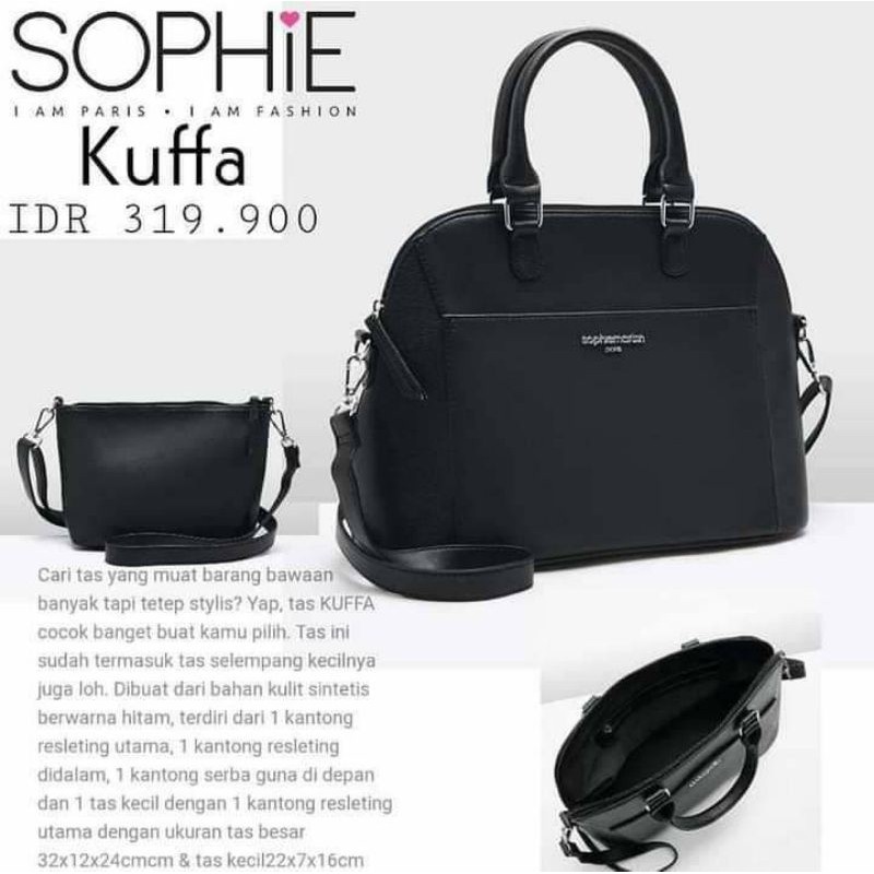 TAS KUFFA SOPHIE MARTIN PARIS PROMO/ TAS BERANAK
