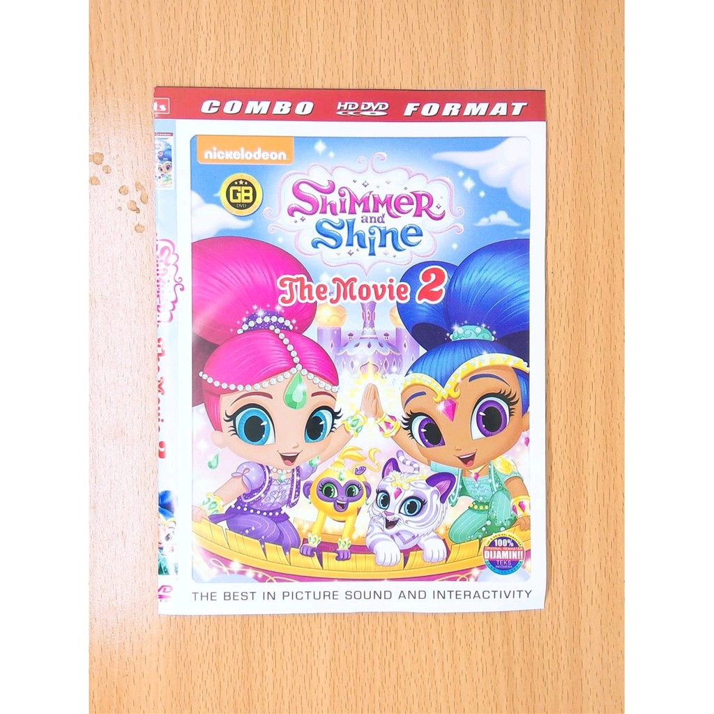 PROMO KASET DVD FILM ANAK SHIMMER AND SHINE 2 KADO ANAK PEREMPUAN