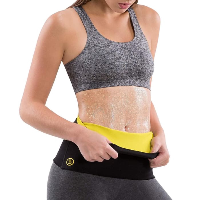 HOT SHAPERS SLIM WAIST BELT KORSET NEOTEX ORIGINAL PEMBAKAR LEMAK ORI