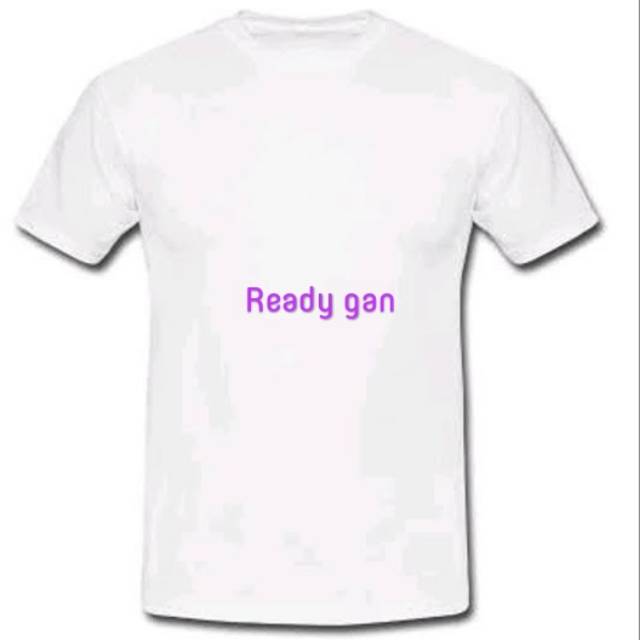 Kaos polos catton Combed