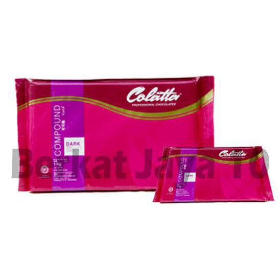 

Murah COLATTA DARK COMPOUND 1 KG Coklat batang HALAL Collata Colata