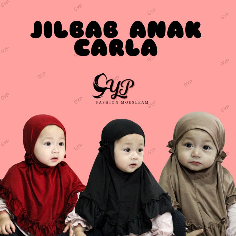 JILBAB ANAK BAYI KARLA USIA 0-3 TH GYP OLSHOP