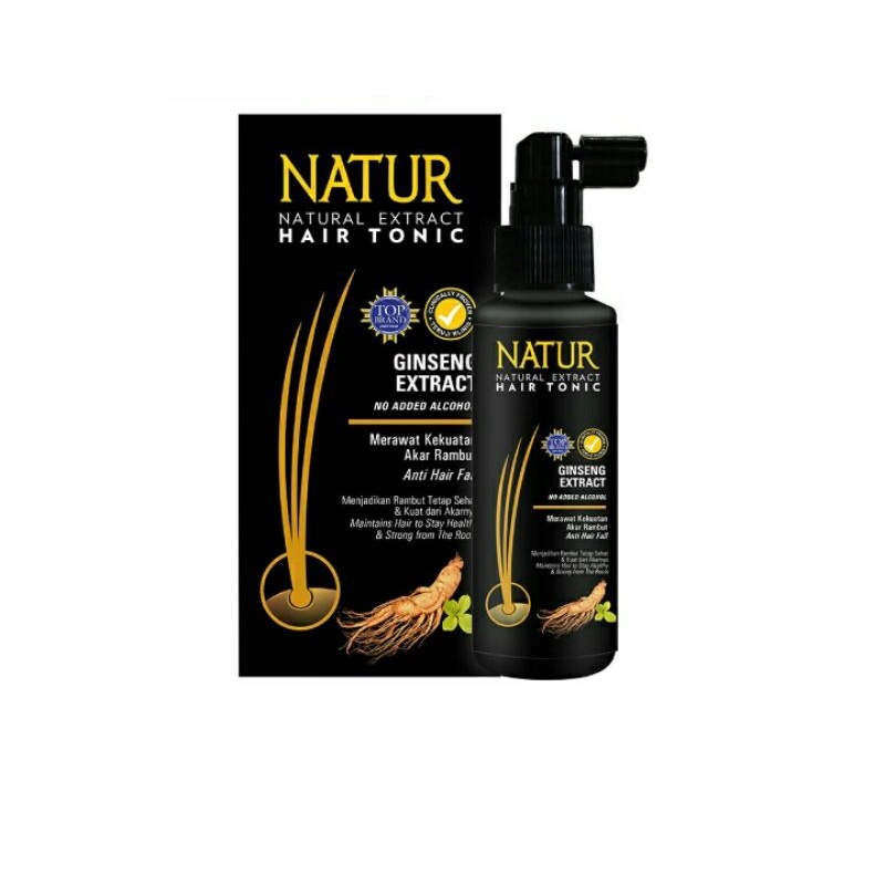 Natur Hair Tonic Gingseng 90MI