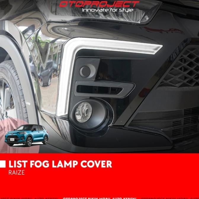 *****] List Fog Lamp Cover Toyota Raize Chrome Otoproject