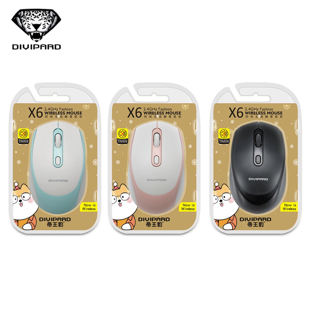 DIVIPARD X6 WIRELESS MOUSE 2,4ghz