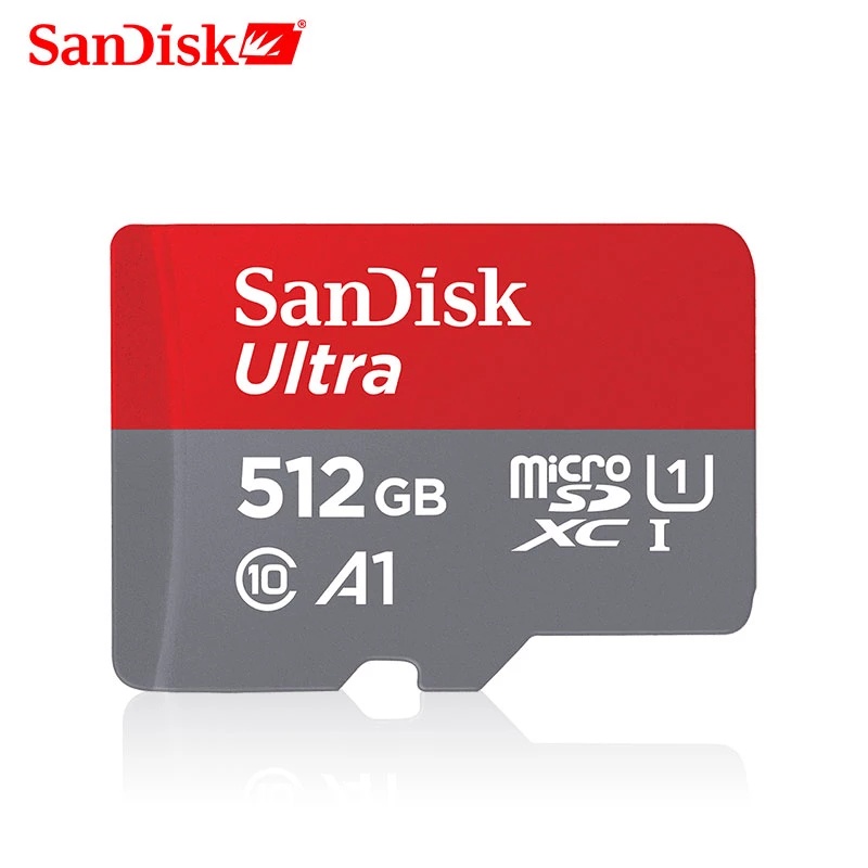 Sandisk Kartu Memori Micro SD 512GB 100MB / S Max Uitra C10 TF card