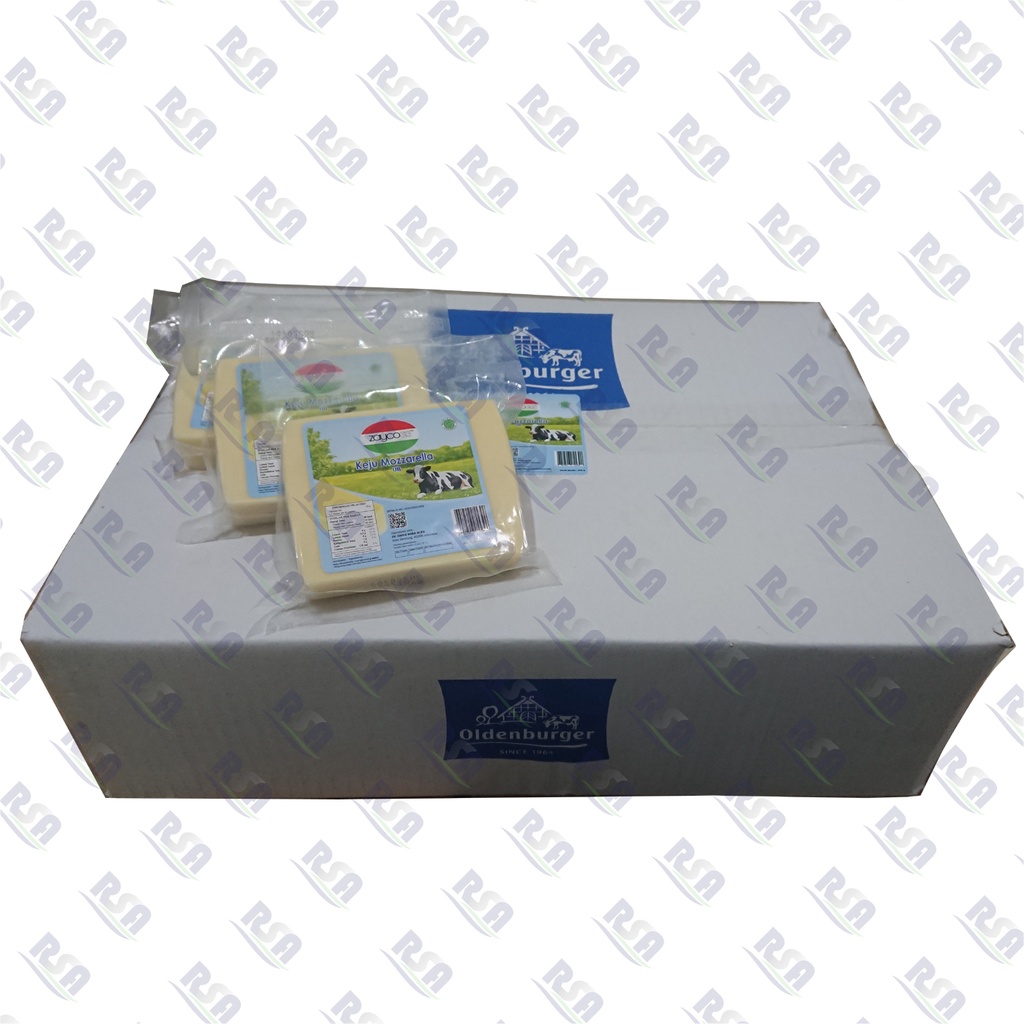 

Keju Mozzarella Oldenburger Zayco 200 Gr x 50 Import dari Germany